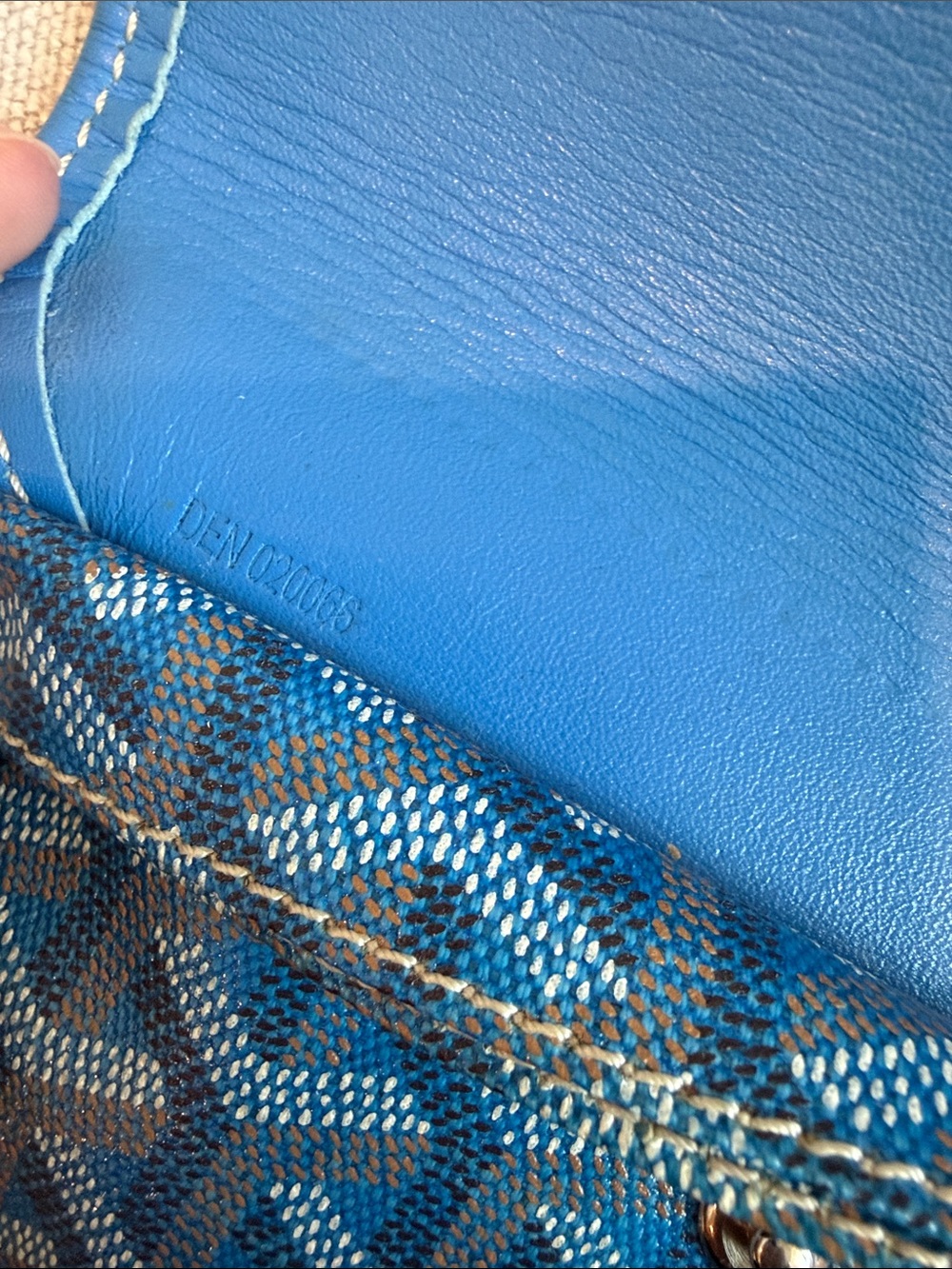 Goyard Saint Louis Tote PM - Sky Blue - Picture 8 of 10